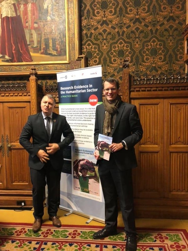 Dr Pkhakadze at the House of Lords, Parliament of the United Kingdom, London
