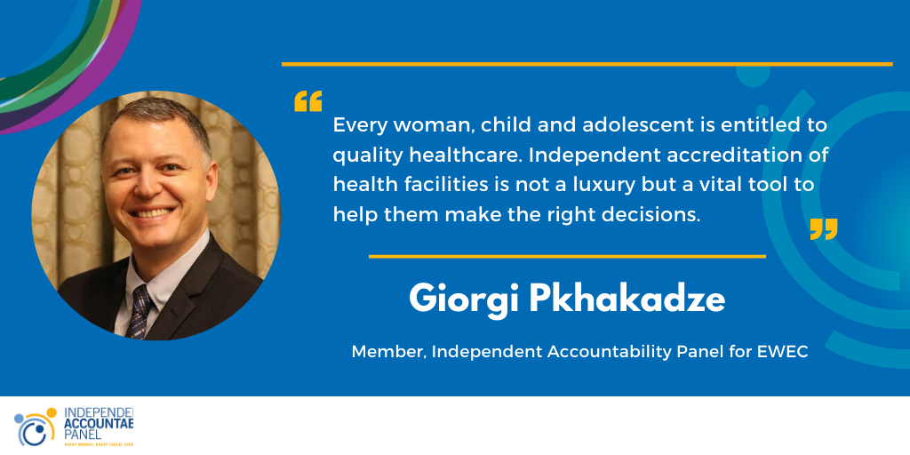 Giorgi Pkhakadze - Member, Independent Accountability Panel for EWEC